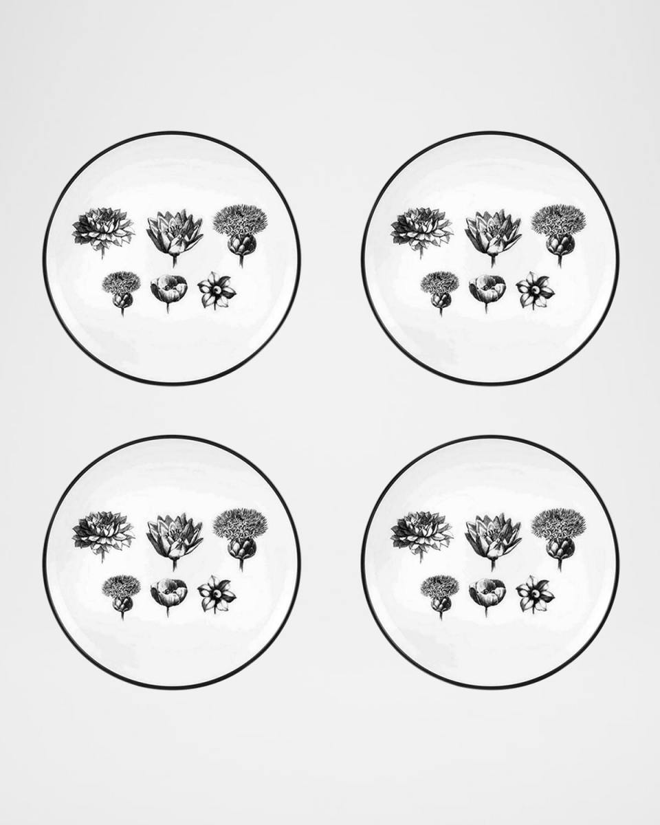 Herbariae Bread and Butter Plates, Set of 4